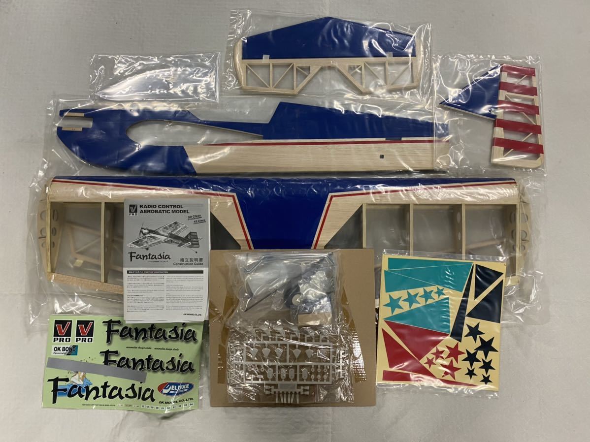 【未組立・欠品なし】FantasiaEPMiniF3A電動RC飛行機ARFキット 未組立Fantasia EP Mini F3A ARFキット 電動RC飛行機 欠品なし