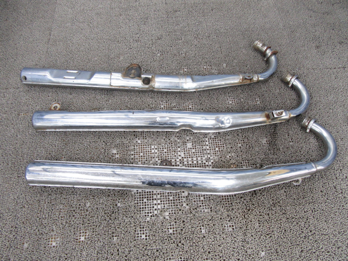 ジャンク品 500SS マッハ3 H1F 純正 マフラー チャンバー 