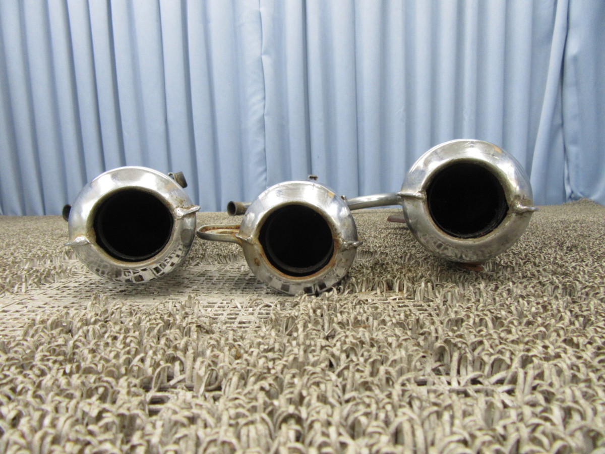ジャンク品 500SS マッハ3 H1F 純正 マフラー チャンバー 
