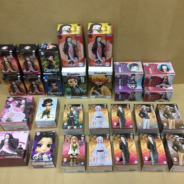 21102107 [未使用 大量 26体 ] 鬼滅の刃 フィギュア まとめ売り 【公式