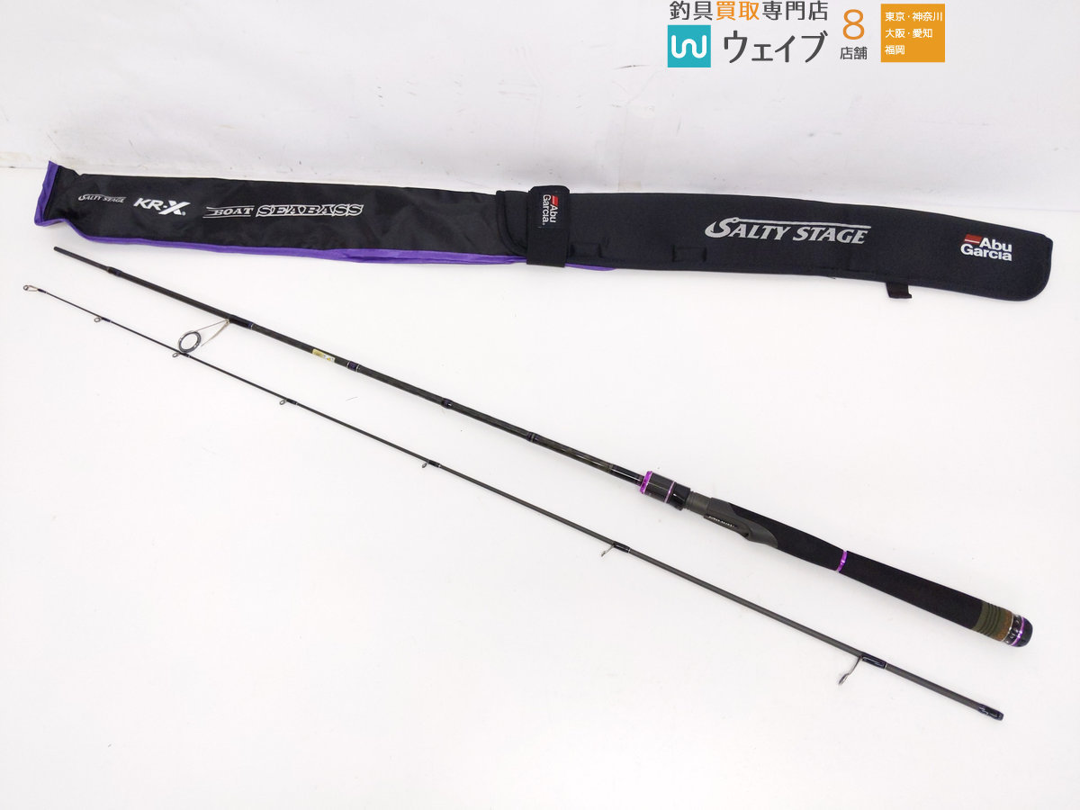 ロッド AbuGarcia SaltyStage KR-X SBS-672M-KR アブガルシア ソルティーステージ KR-X ボートシーバス SBS-672M-KR KR
