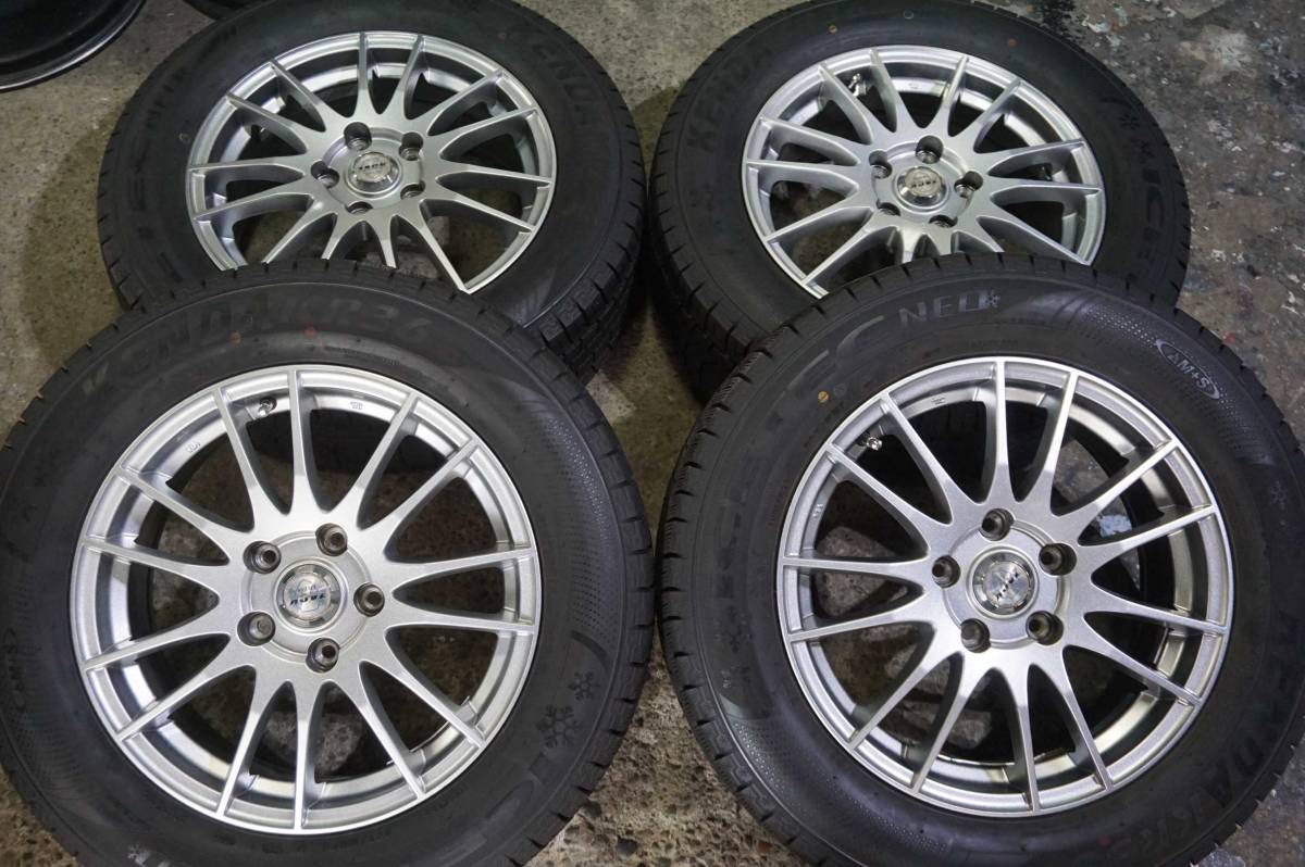 2018年製 KENDA 215/60R16 ZACK JP104 6.5J +53 オデッセイ ヴェゼル