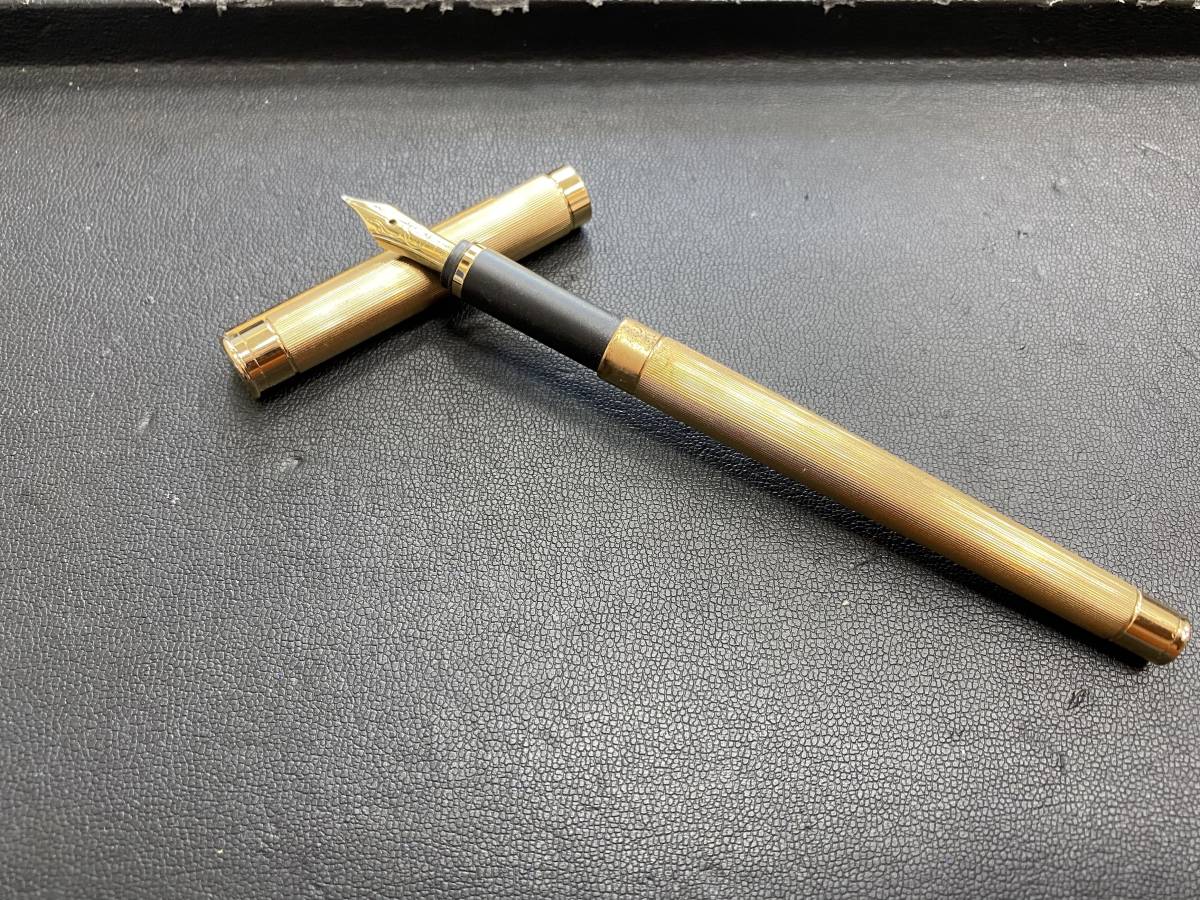 1円～ 万年筆 montblanc モンブラン ペン先 750 K18 ゴールド 筆記