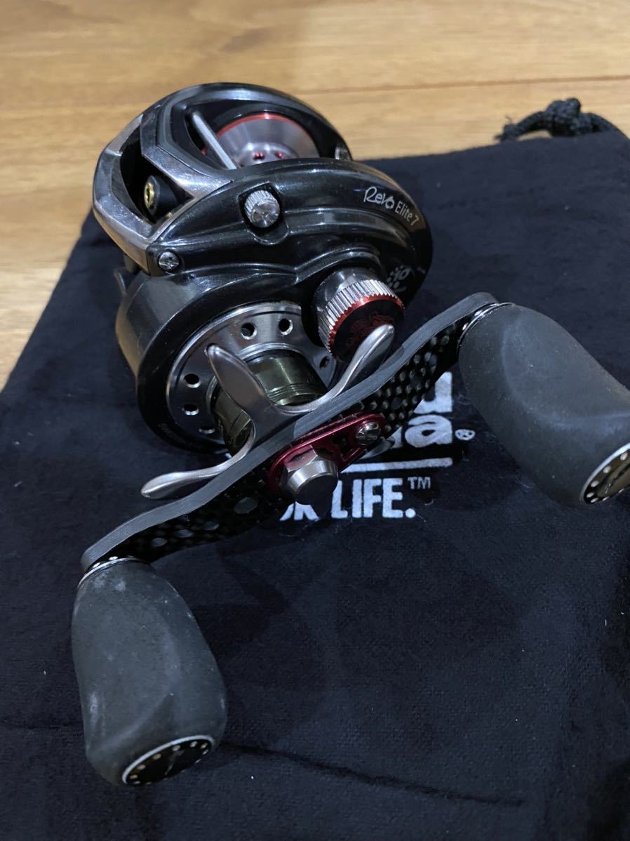 アブガルシアレボエリート7 左巻き アブガルシア レボ REVO ELITE 7 エリート 7 左ハンドル 左巻き