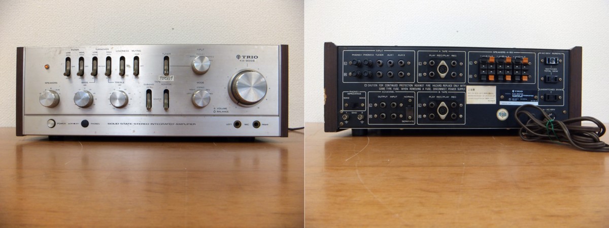 プリメインアンプ トリオ TRIO KA-9006 KA-7300D Yahoo!オークション 