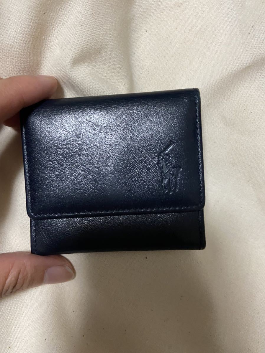 コインケース メンズ財布 小銭入れ ポロ Poloほぼ 使用感無し 濃紺 ダークネイビー 本革 カードも入る ラルフローレン 小銭入れ コインケース 売買されたオークション情報 Yahooの商品情報をアーカイブ公開 オークファン Aucfan Com