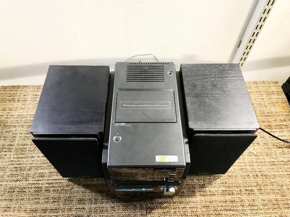 □☆超美品 中古☆Panasonic/パナソニック☆D-dock☆CD/MD/カセット/SD