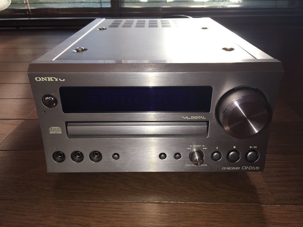 ONKYO オンキョー CD/チューナーアンプ CR-D1LTD ONKYO CR-D1LTD CD/FM