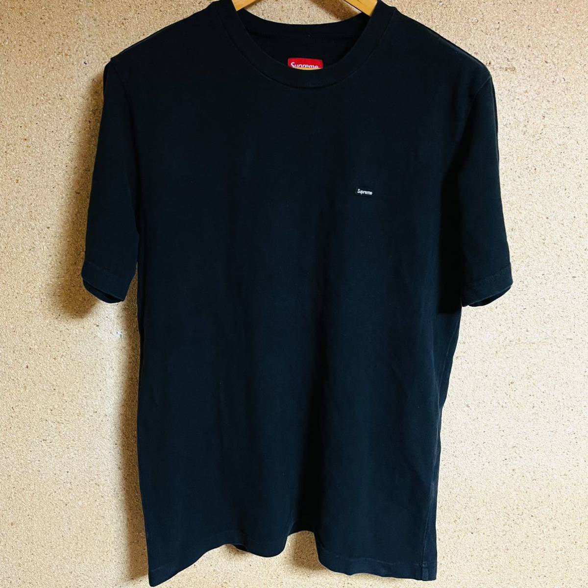 Supreme Small Box Pique Tee Black M 17aw 黒 ピケ スモール ボックス 