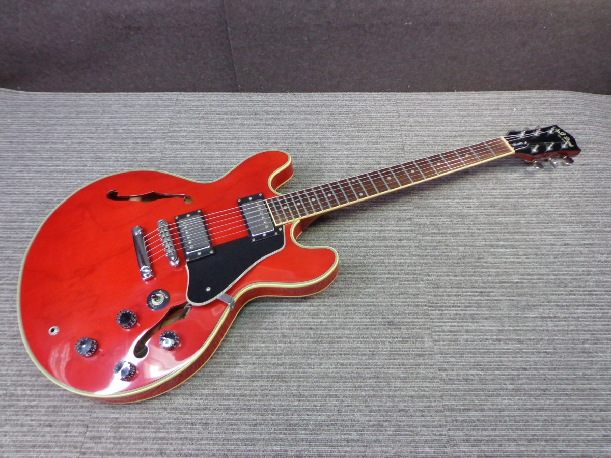 楽器・機材 F&G Daniels SA series 赤いセミアコ