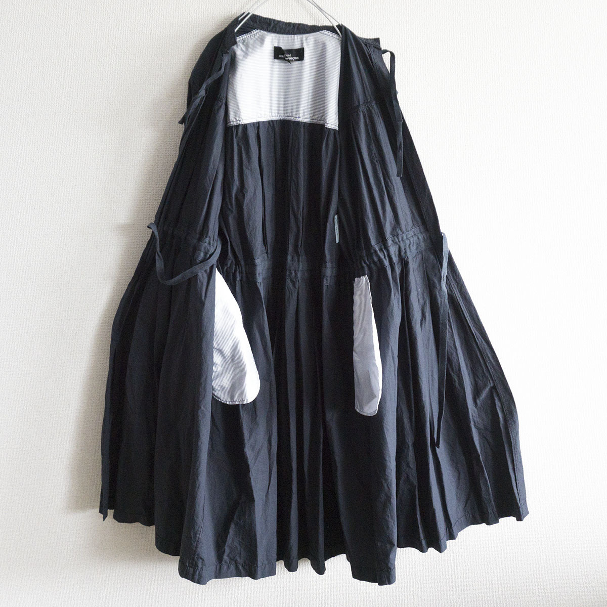 2019SS】tricot COMME des GARCONS 【リボン ワンピース】M 製品染め 