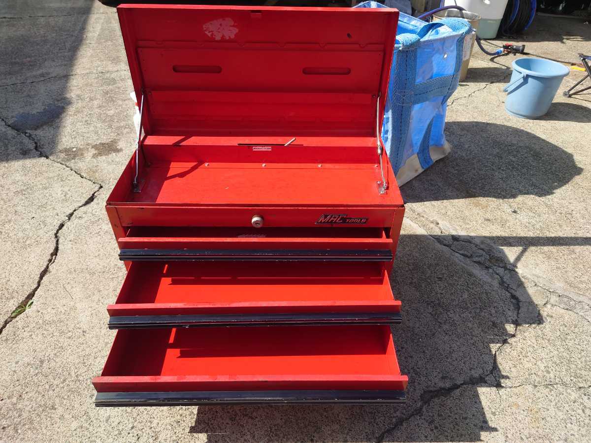 マックツール MACTOOL 工具箱 3段引き出し ツールボックス snap on スナップオン mac tools マックツール KTC
