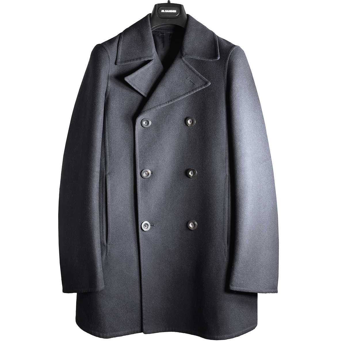 正規品 最高級 JIL SANDER ジルサンダー ウールメルトン ダブル 