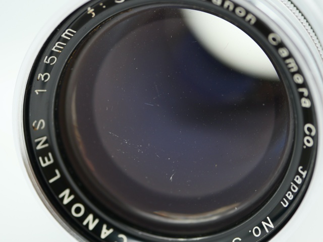 135mm Canon F3.5 CANON 良品 LENS Lマウント キヤノン キャノン