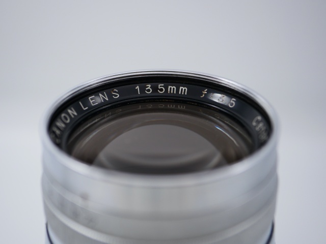 135mm Canon F3.5 CANON 良品 LENS Lマウント キヤノン キャノン