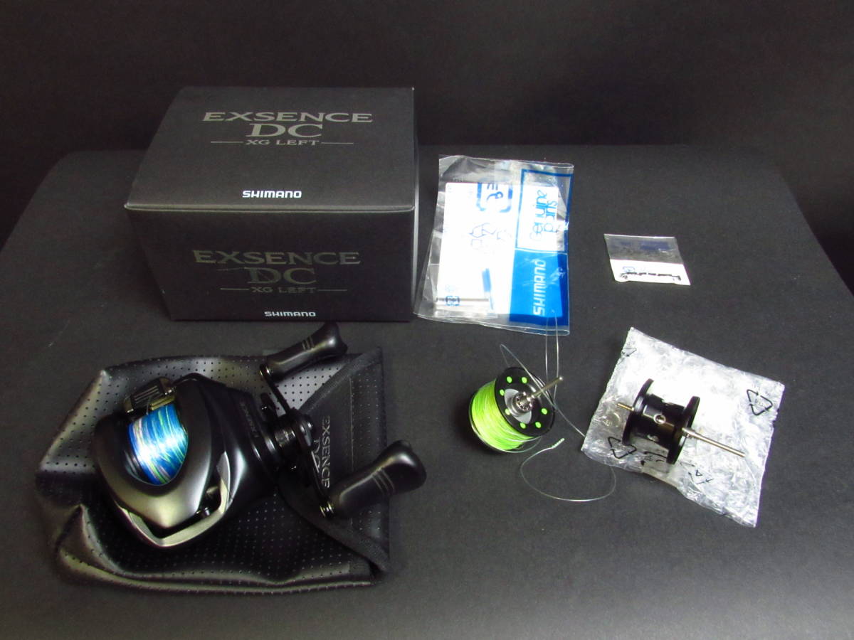 SHIMANO 17 EXSENCE DC XG LEFT エクスセンス スプール2個付 左 