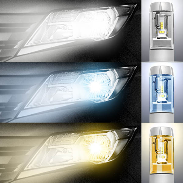 最新版/X-TRAIL/キャラバン/X3 PHILIPS 12000ルーメンLEDヘッドライトキット[H4 Hi/Lo]50W/6500K車検対応/フイルム付/2個/1年保証_6