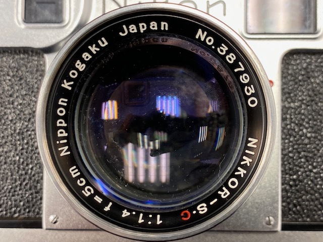 S2 Nikon 5cm フィルムカメラ ニコン F1.4 NIKKOR-S・C + S.C 1.4