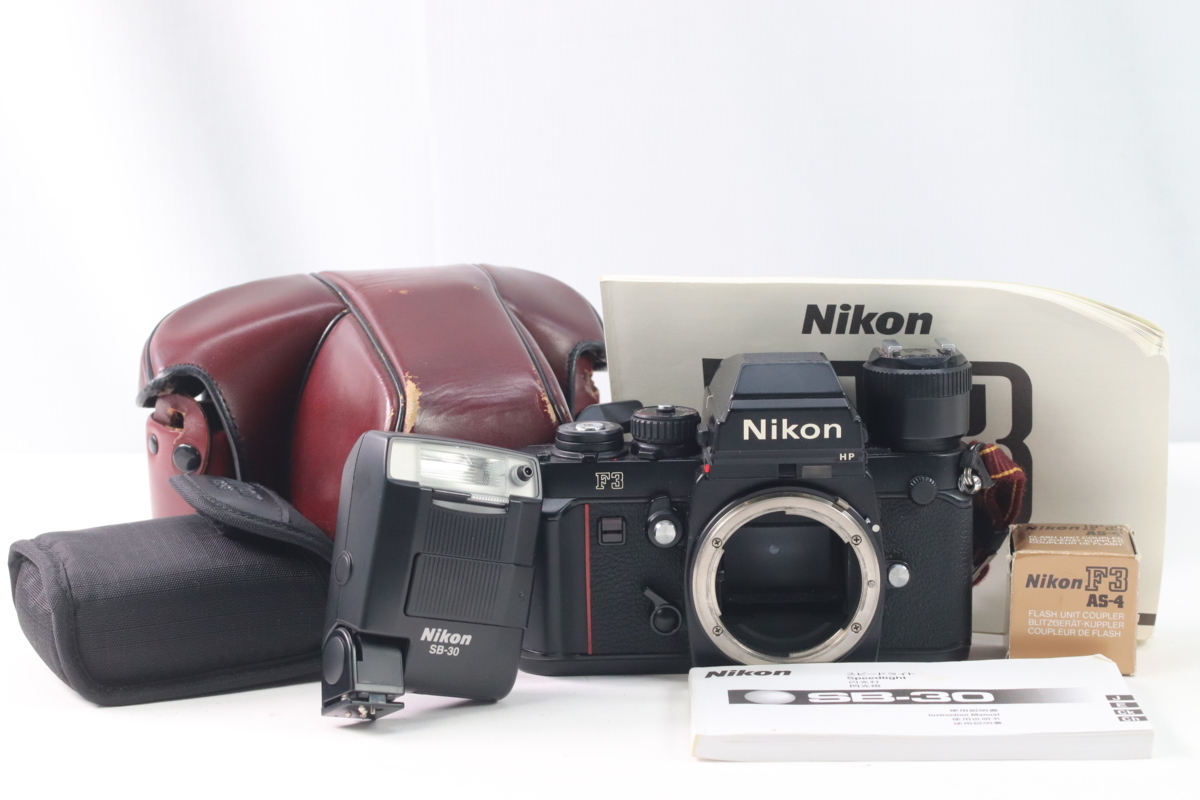 Nikon F3 hp（ハイアイポイント） フィルム一眼レフカメラボディと付属品 HP ハイアイポイント F3 ニコン Nikon ボディ フィルム NIKON 196万台