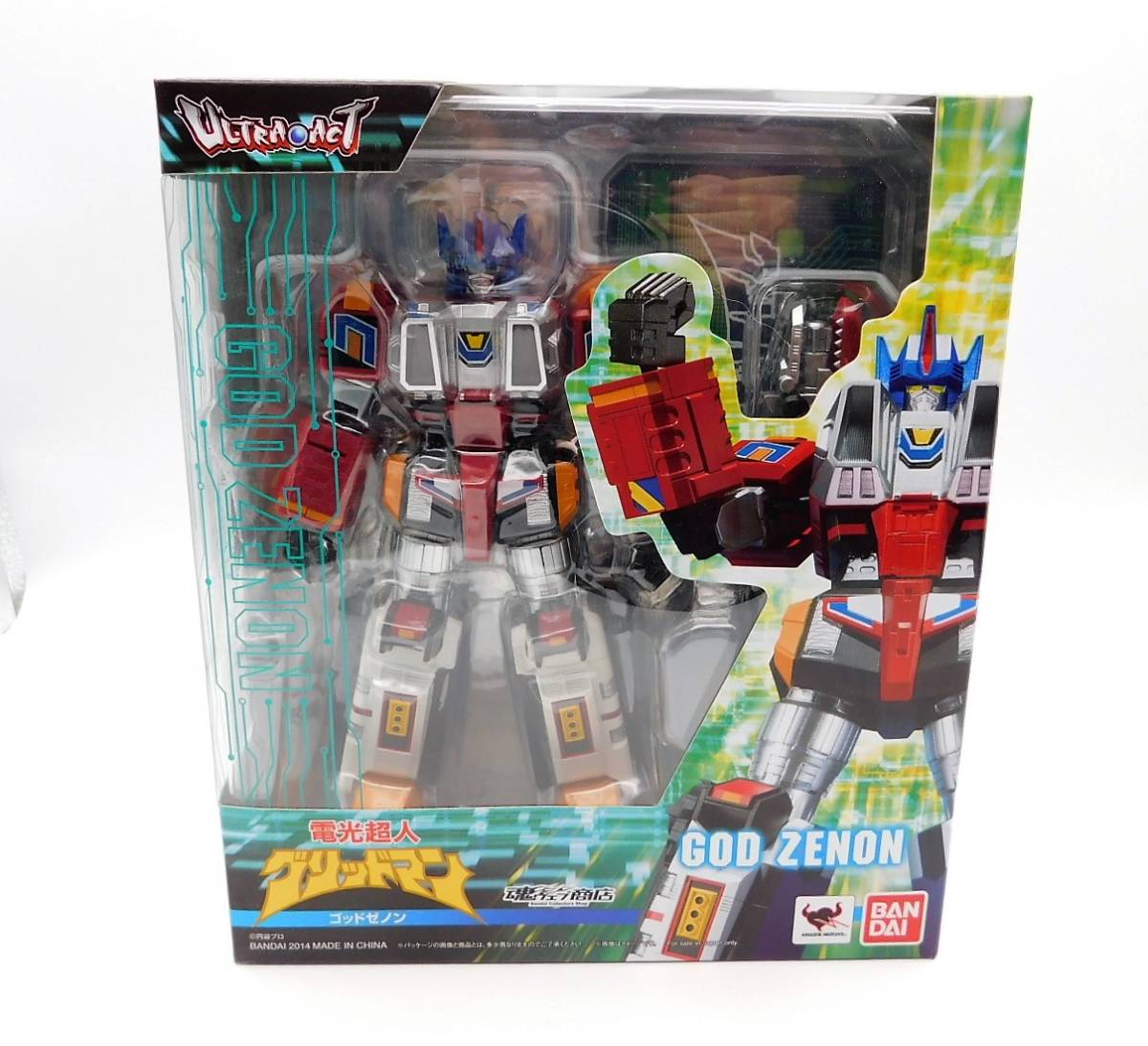 29△60/【中古】ULTRA-ACT 電光超人グリッドマン ゴッドゼノン 魂 