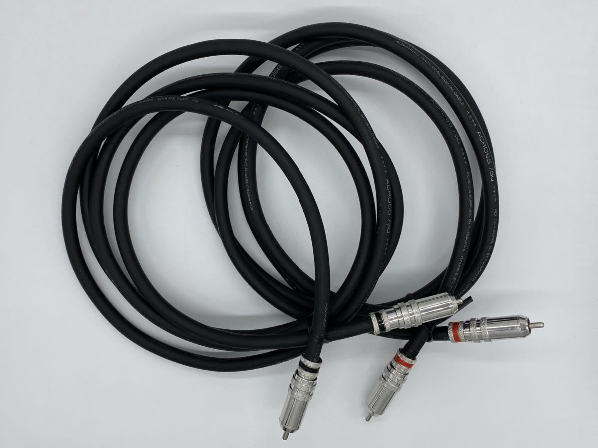 オヤイデ RCAケーブル ACROSS | 0 RR⁄1.0 RCA V2 OYAIDE RR ACROSS750 1m 1