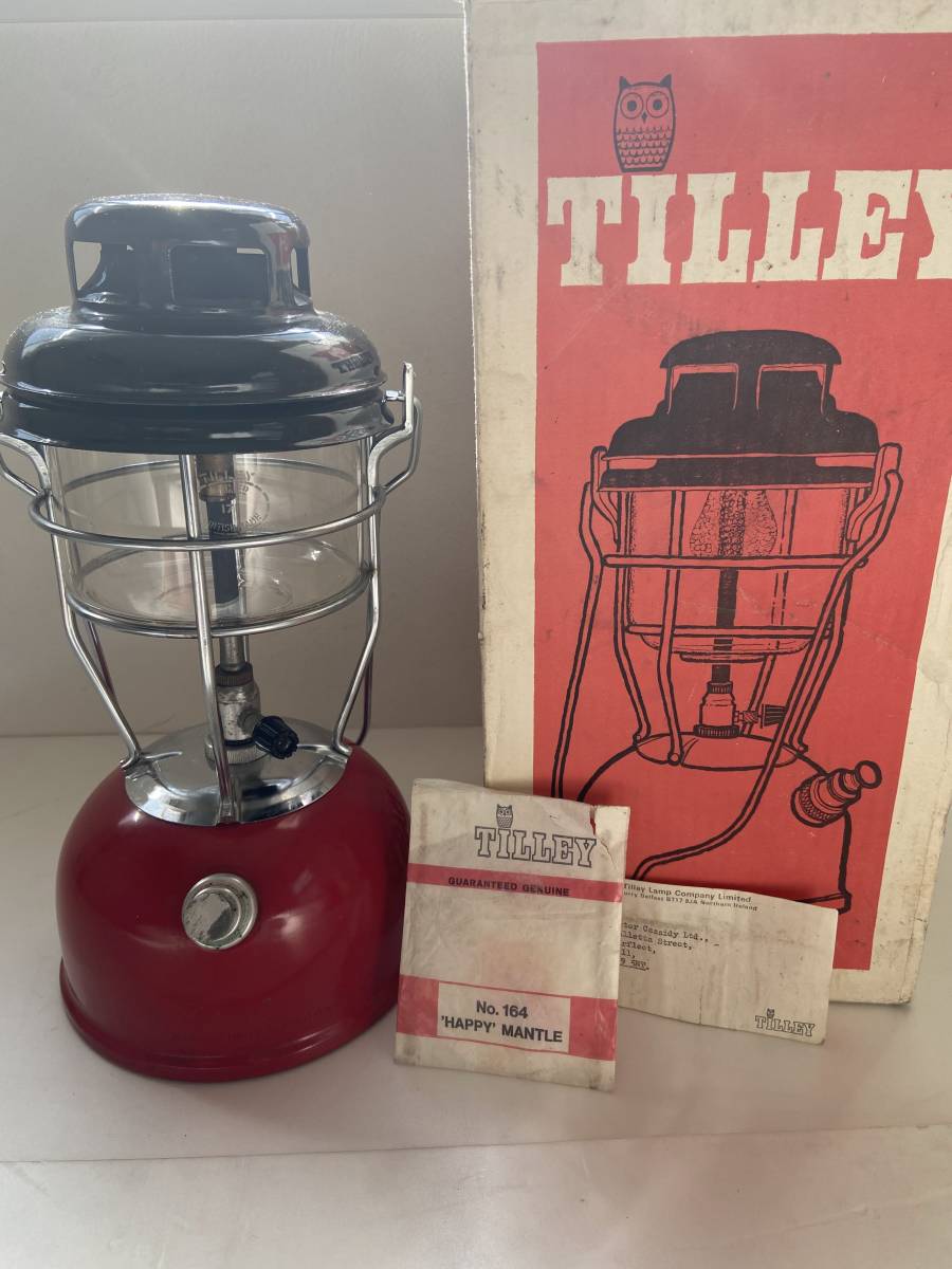 TILLEY ティリー X246B 1972年11月製造 X246B Tilley TILLEY Lantern⁄ティリーレッド 後期型 1972年04月製造
