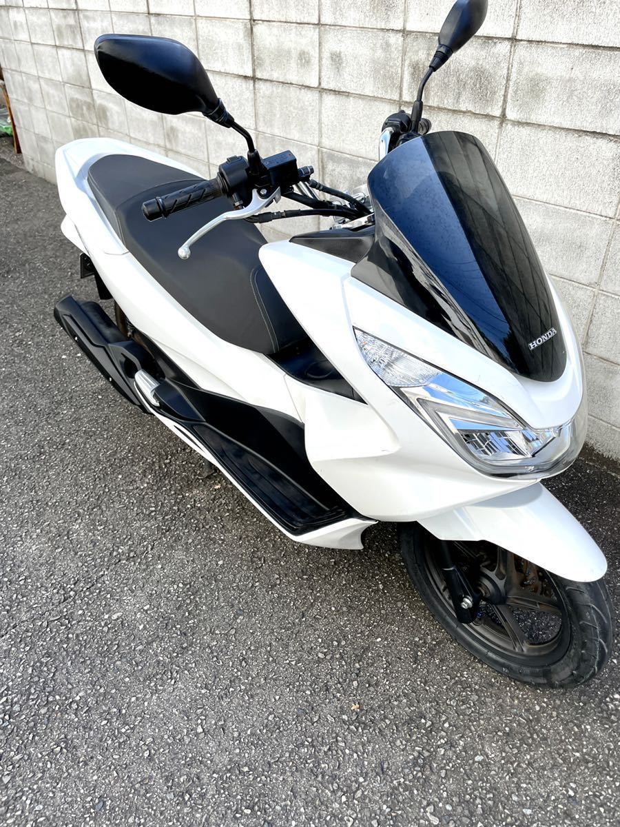 ホンダ PCX125 JF56 | Yahoo!オークション 125cc - 白 スクーター 走行 