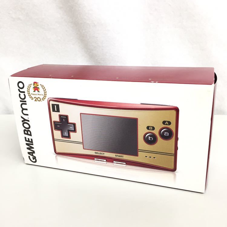 任天堂 ニンテンドー GAME BOY micro ゲームボーイミクロ ファミコンバージョン 箱あり