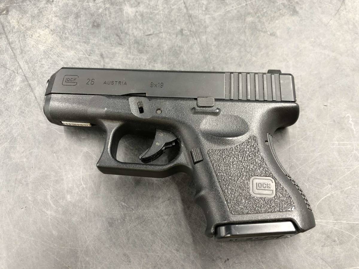 動作確認済 美品 東京マルイ GLOCK26 グロック26 ガスブローバックガン