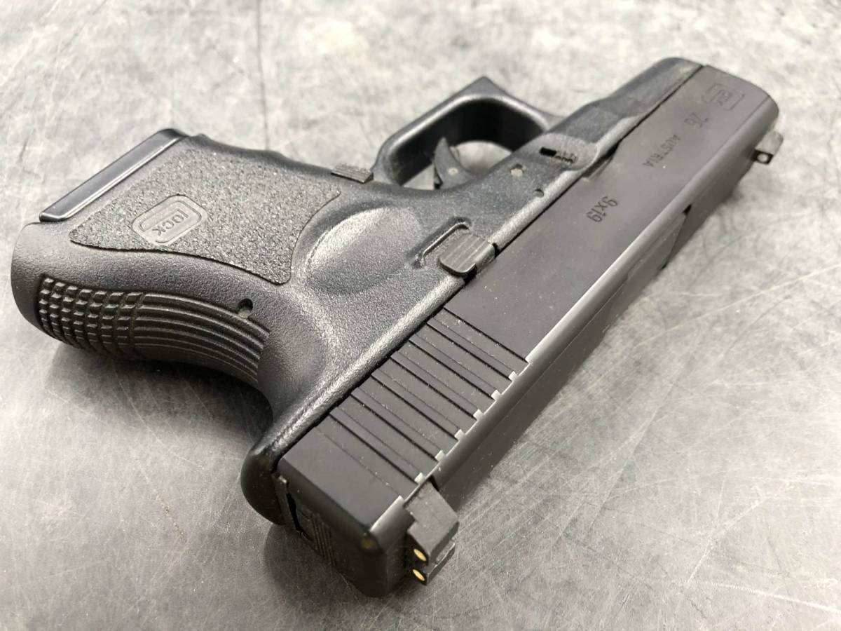 動作確認済 美品 東京マルイ GLOCK26 グロック26 ガスブローバックガン