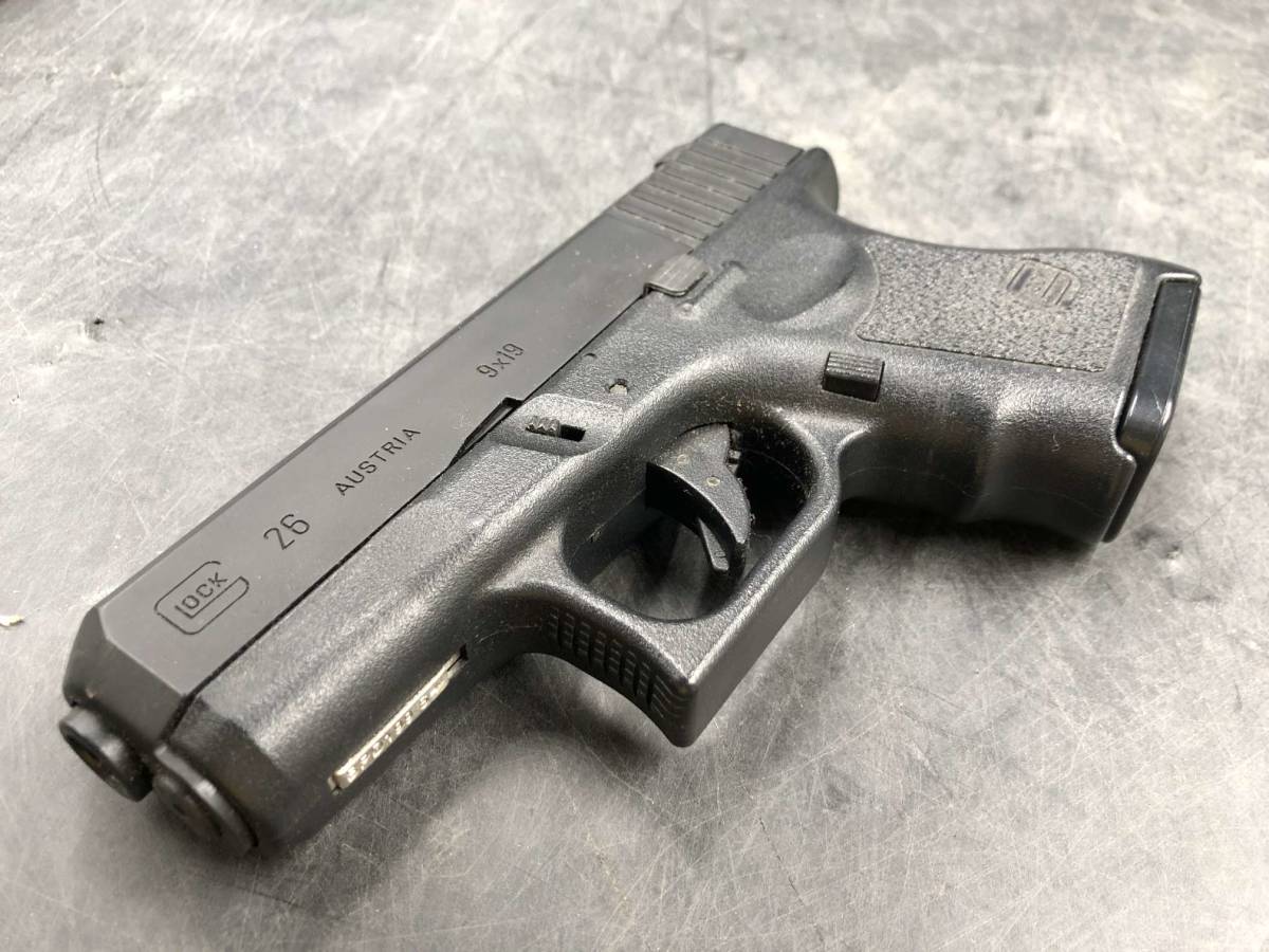 動作確認済 美品 東京マルイ GLOCK26 グロック26 ガスブローバックガン