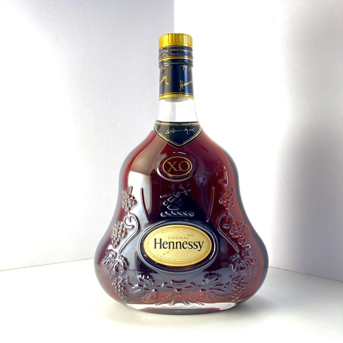 金キャップ 古酒 XO ヘネシー 未開栓 Hennessy クリアボトル 700ml