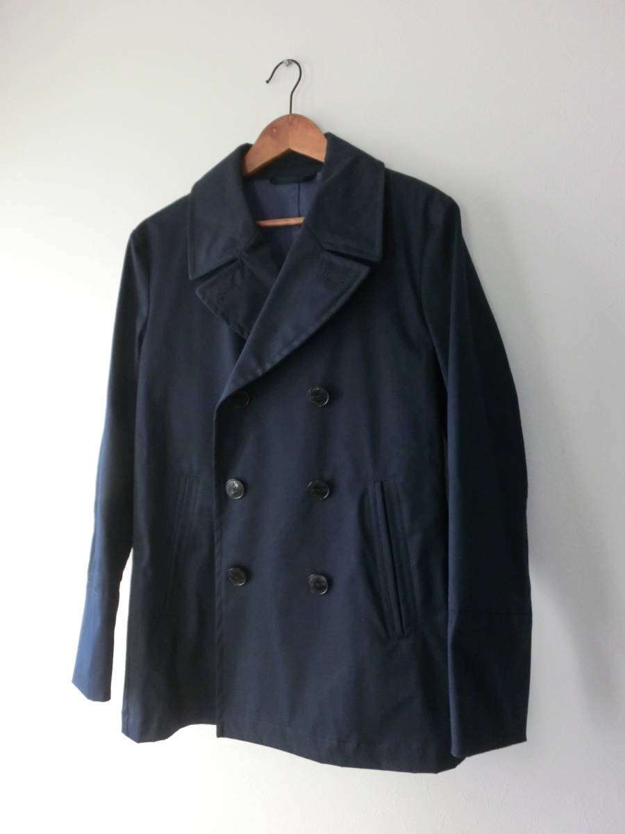 メンズ HACKETT ハケット ピーコート ネイビー Lサイズ