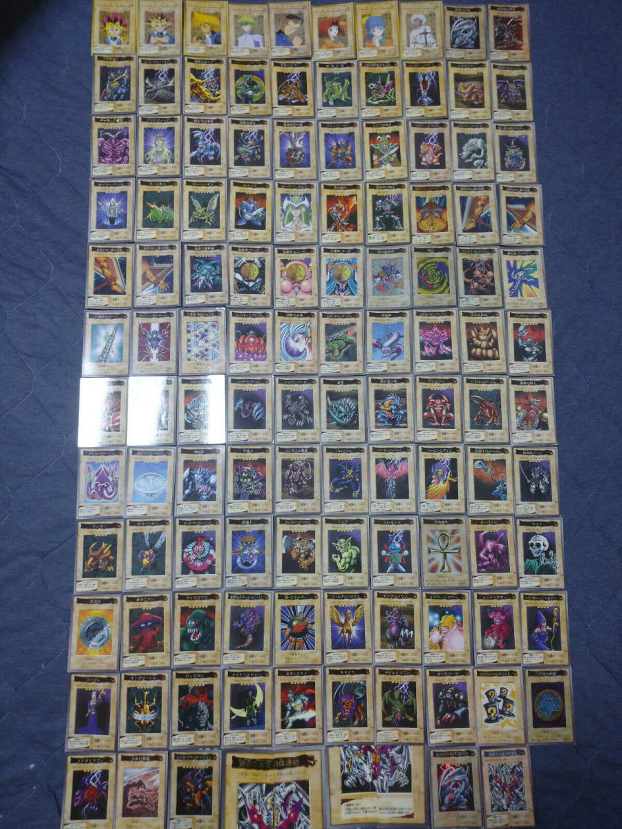 遊戯王 バンダイ コンプリート 1~118+TA2 コンプ トレーディングカード