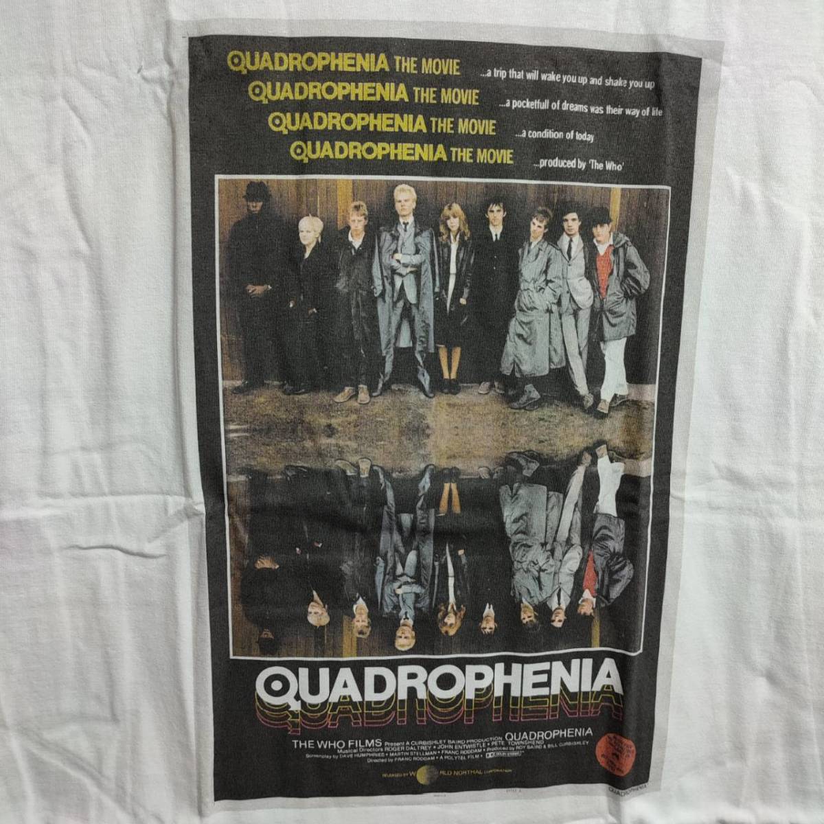 新作，豊富な / 映画 さらば青春の光 Quadrophenia Tシャツ THE WHO ザ フー モッズ(Tシャツ)｜売買されたオークション情報、yahooの商品情報をアーカイブ公開 - オークファン Tシャツ