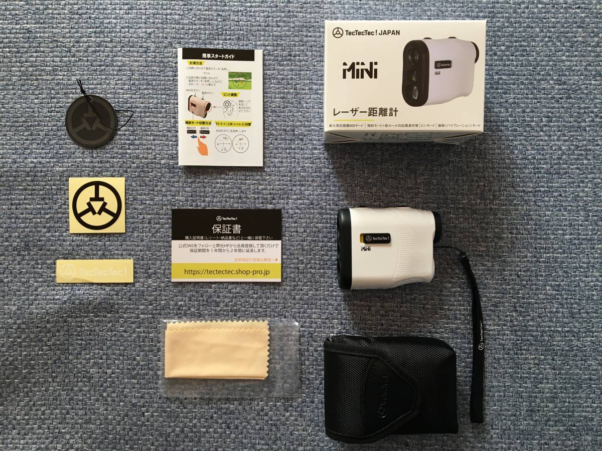 TecTecTec - tectectec MINI ゴルフ用距離計 Mini TecTecTec! mini