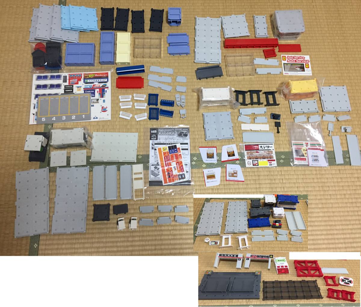 トミカタウン E ビルドシティ スシロー セブンイレブン フェラーリ 