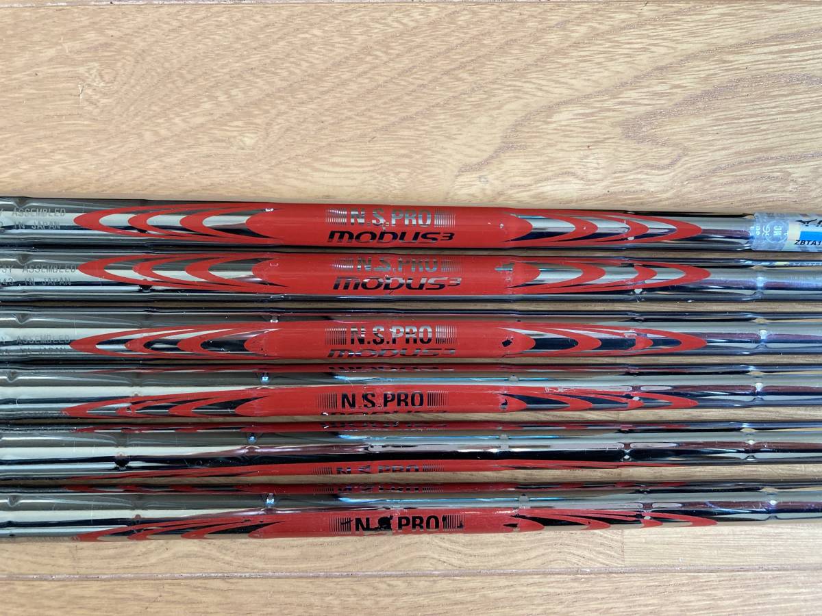 日本シャフト　モーダス120　Rフレックス　5番～PW　6本SET　グリップ　付き