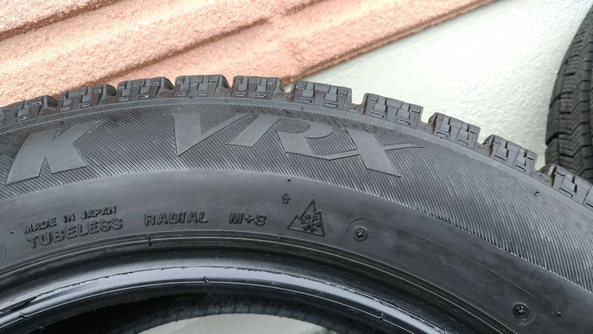 中古 スタッドレスタイヤ ブリヂストン VRX 205/55R16 2本 送料無料