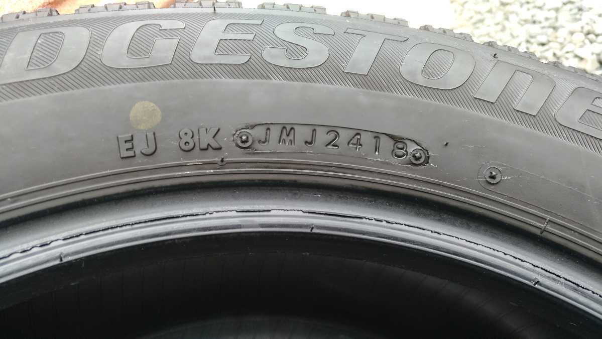 中古 スタッドレスタイヤ ブリヂストン VRX 205/55R16 2本 送料無料