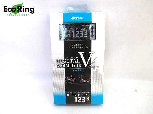 1円 未使用 アクテイブ デジタルモニター V4 スピード バイク用品 AQ664