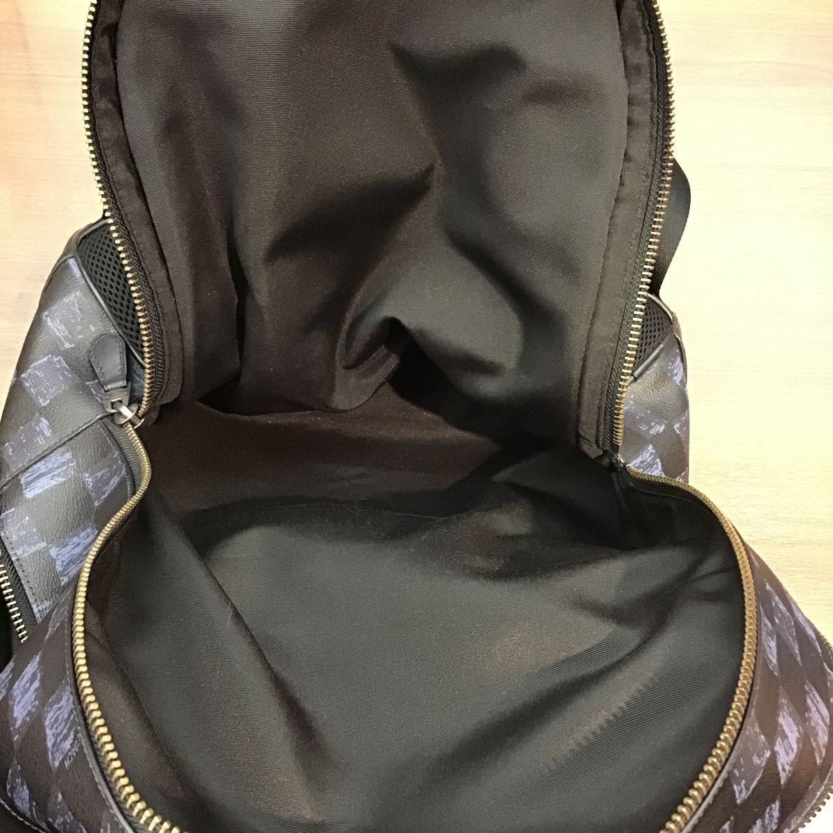 COACH】美品☆コーチ バックパック ウエスト グラフィック チェッカー 