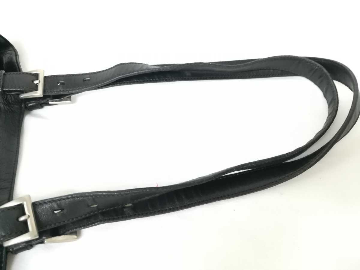 PRADA プラダ ショルダーバッグ レザー ブラック 黒 (プラダ) ショルダー 公式通販 サフィアーノレザー - 2way バッグ ハンドバッグ | レディース
