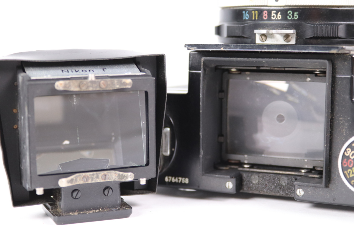 F アイレベル ニコン Nikon ブラック ボディ 一眼レフ フィルムカメラ