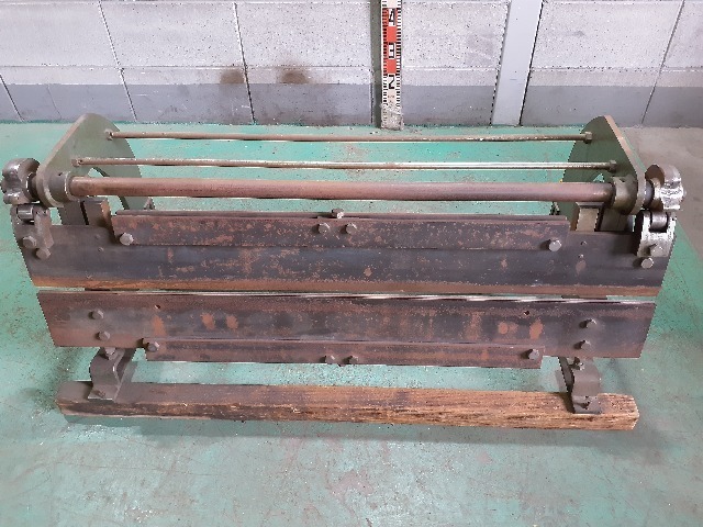 【1円スタート！】 手動式 プレス切断機 シャーリング 建築板金切断機_1