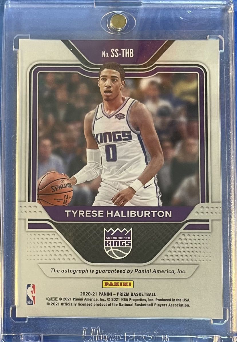 2020-21 Panini Prizm - Tyrese Haliburton - Kings - Insert - Silver