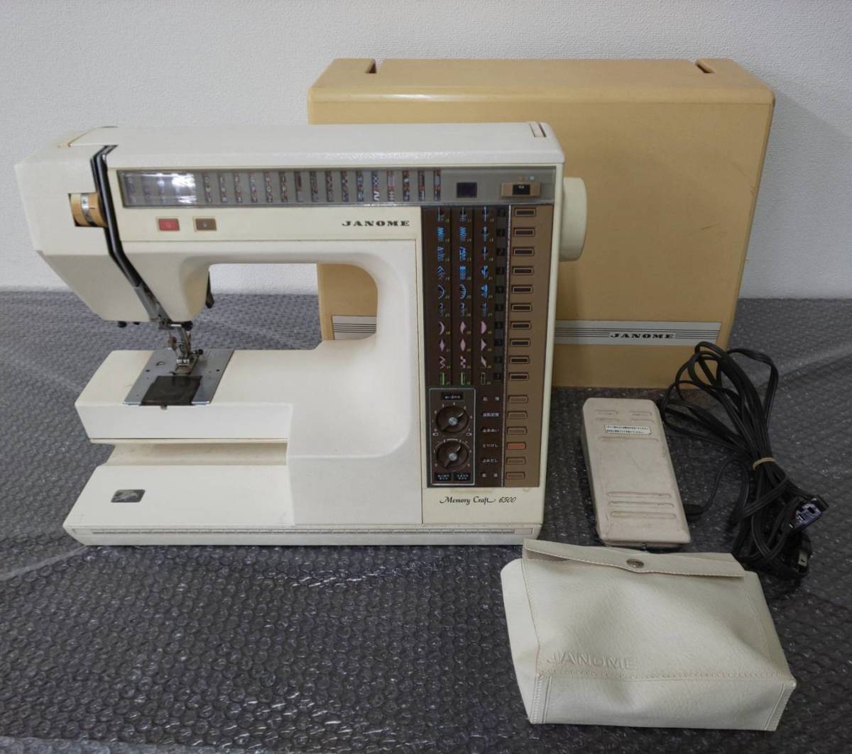 J12171(114)-637/YY4000【名古屋】ミシン JANOME ジャノメ Memory Craft 6500