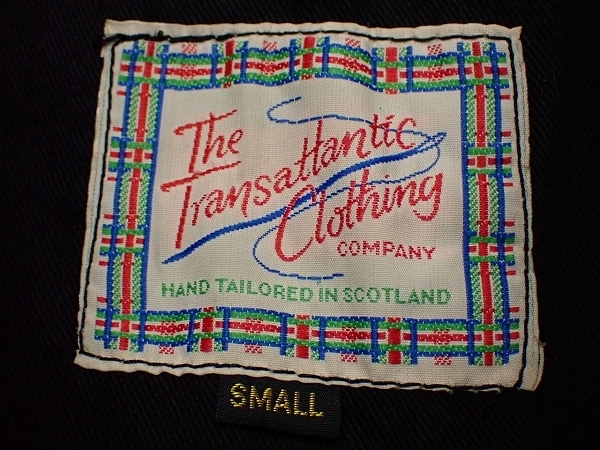 The Transatlantic Clothing 本革ベスト The Transatlantic Clothing レザーベスト・S△エアロレザー前身