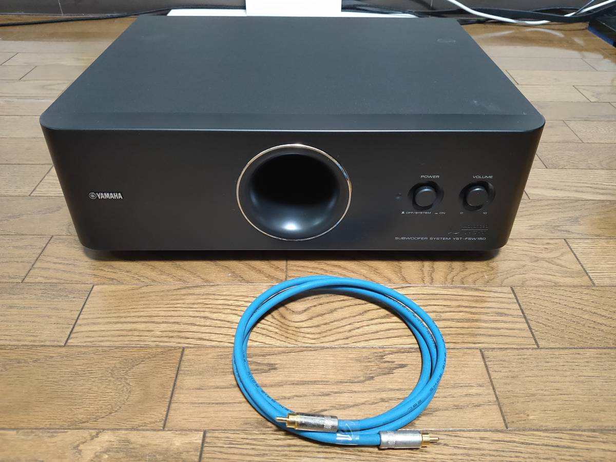 低価，本物保証 YAMAHA ヤマハ YST-FSW150 サブウーファー +BELDEN8412 1.5m(ウーファー)｜売買されたオークション情報、yahooの商品情報をアーカイブ公開 - オークファン ウーファー