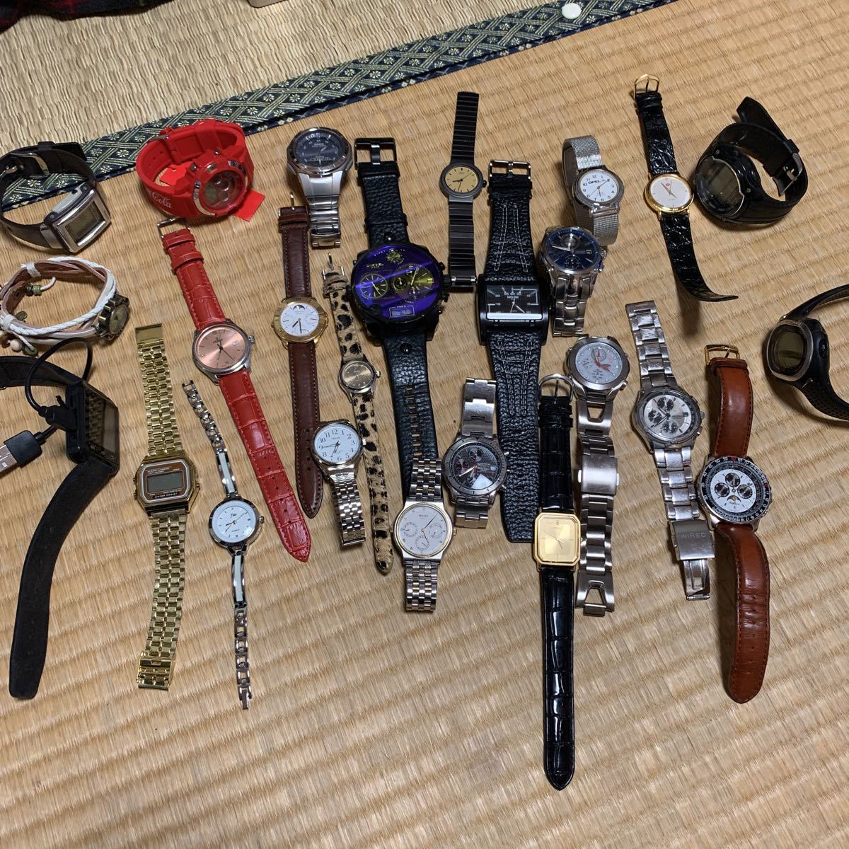 大得価，新品 時計 ジャンク品 25本セット カシオ セイコー FENDY ディーゼルなど(その他)｜売買されたオークション情報、yahooの商品情報をアーカイブ公開 - オークファン その他